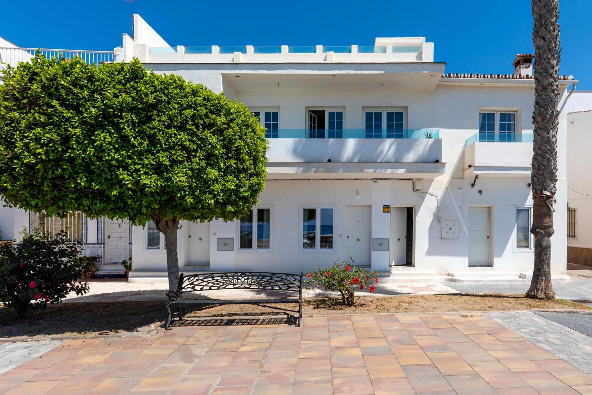 Wintowinrentals Dream Home On The Beachfront La Cala Del Moral Luaran gambar